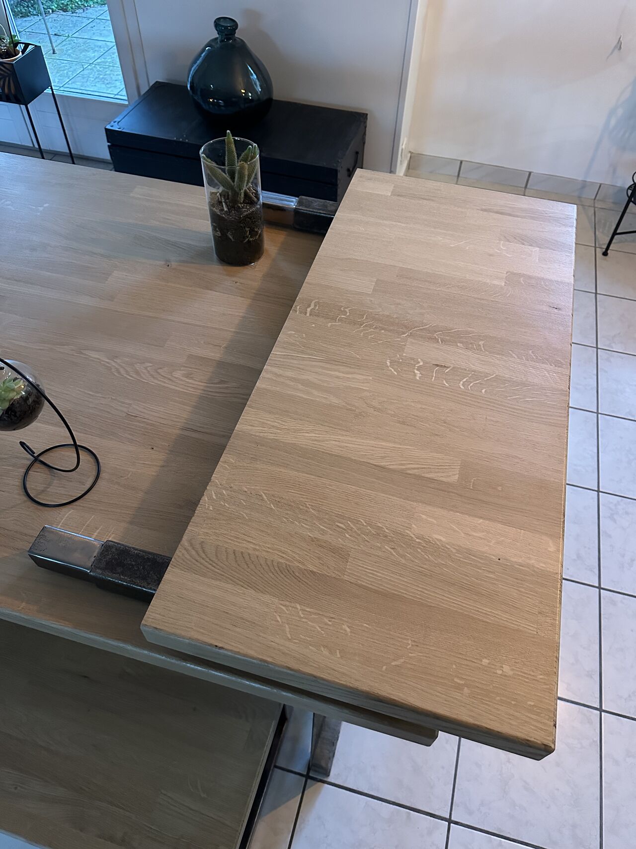 Mobilier en Acier et Chêne