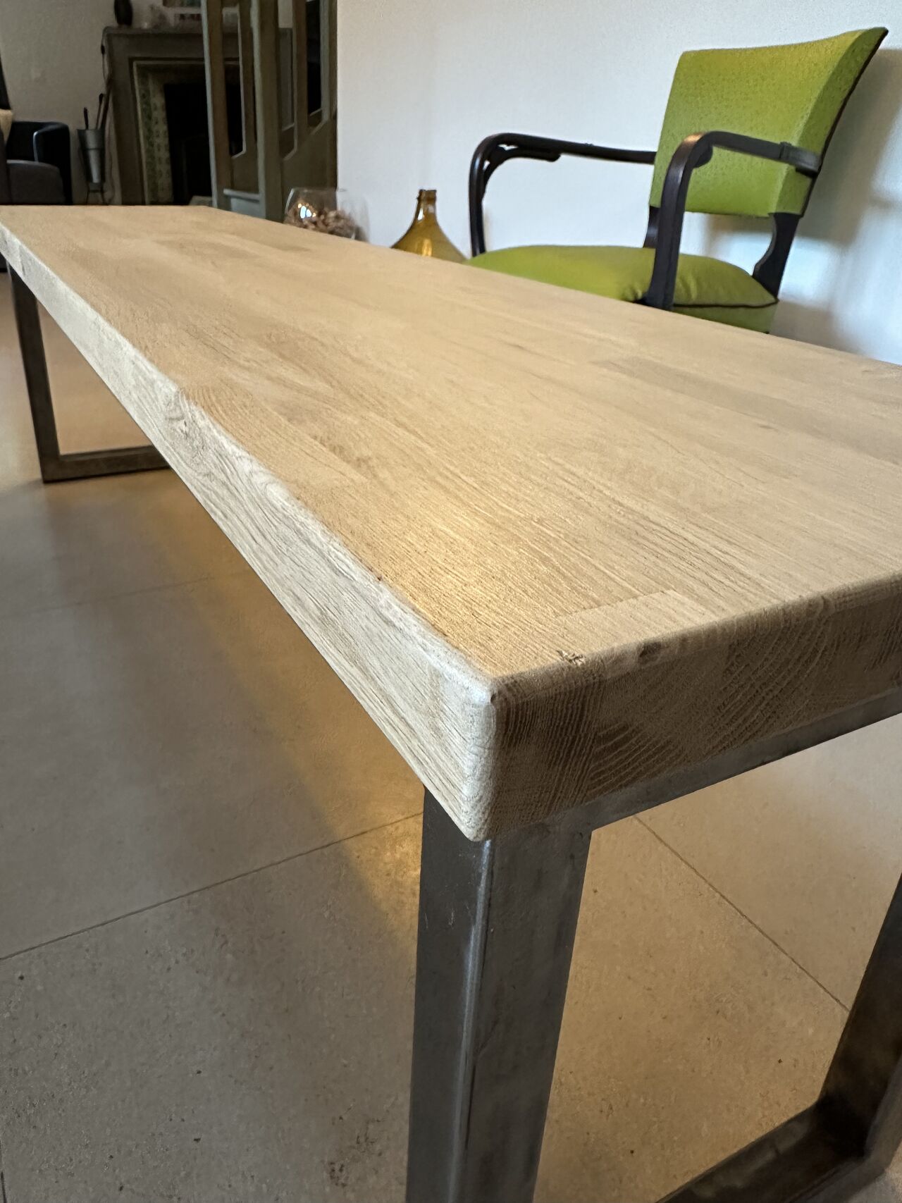 Mobilier en Acier et Chêne