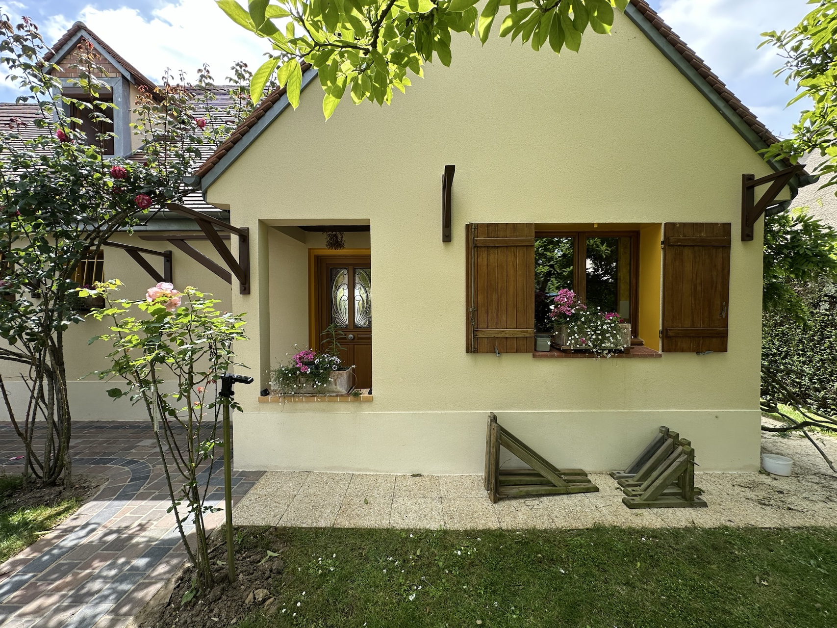 Potences pour rosiers et glycine