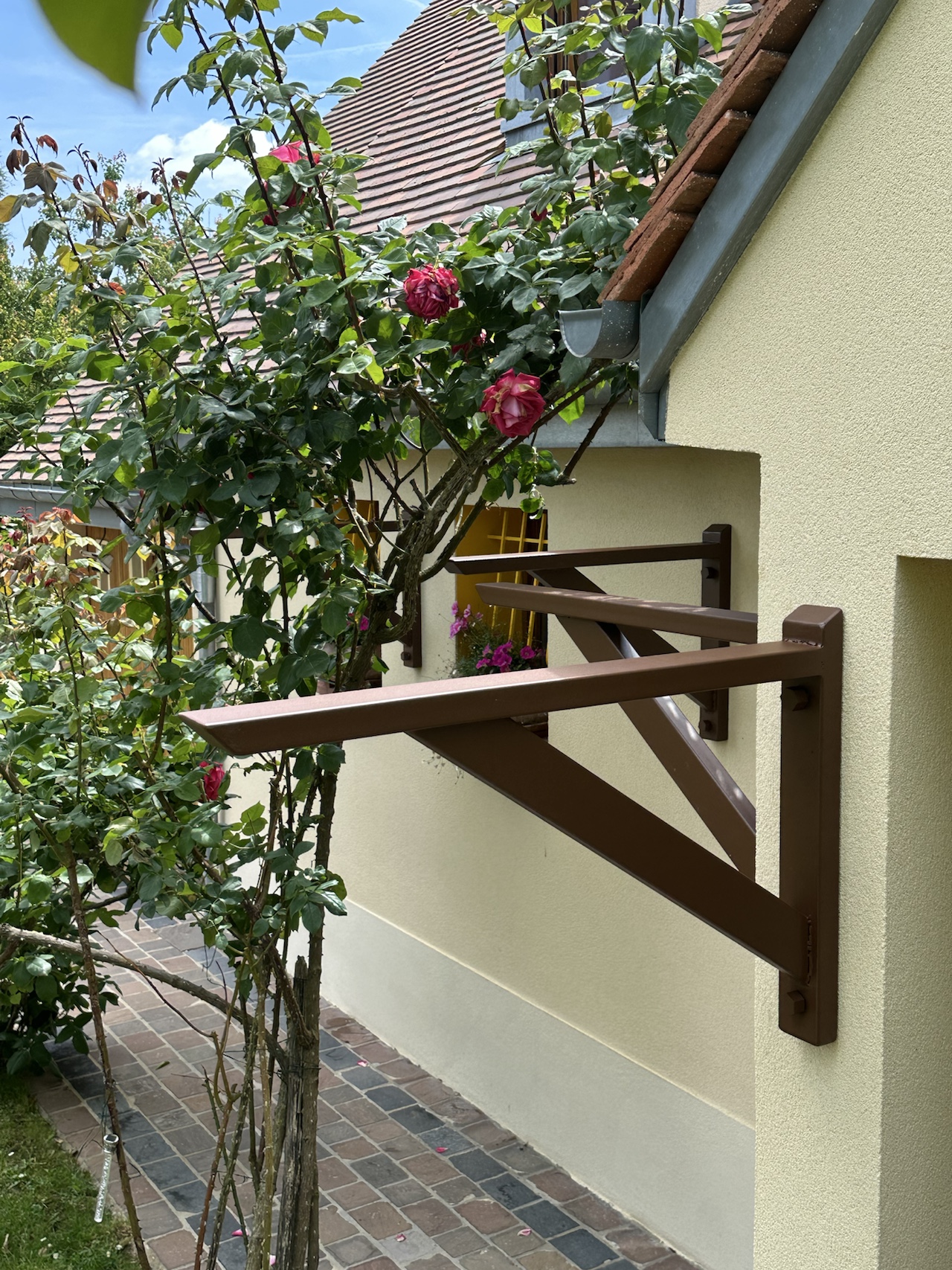 Potences pour rosiers et glycine