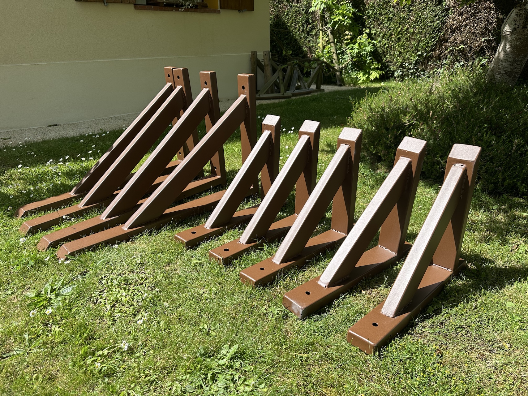 Potences pour rosiers et glycine