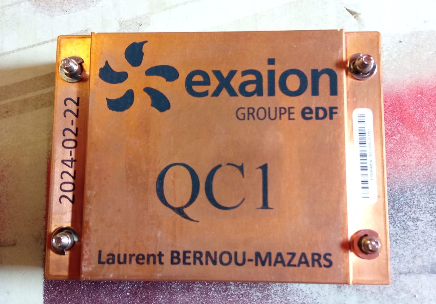 Presse Papier personnalisé - radiateurs HPC