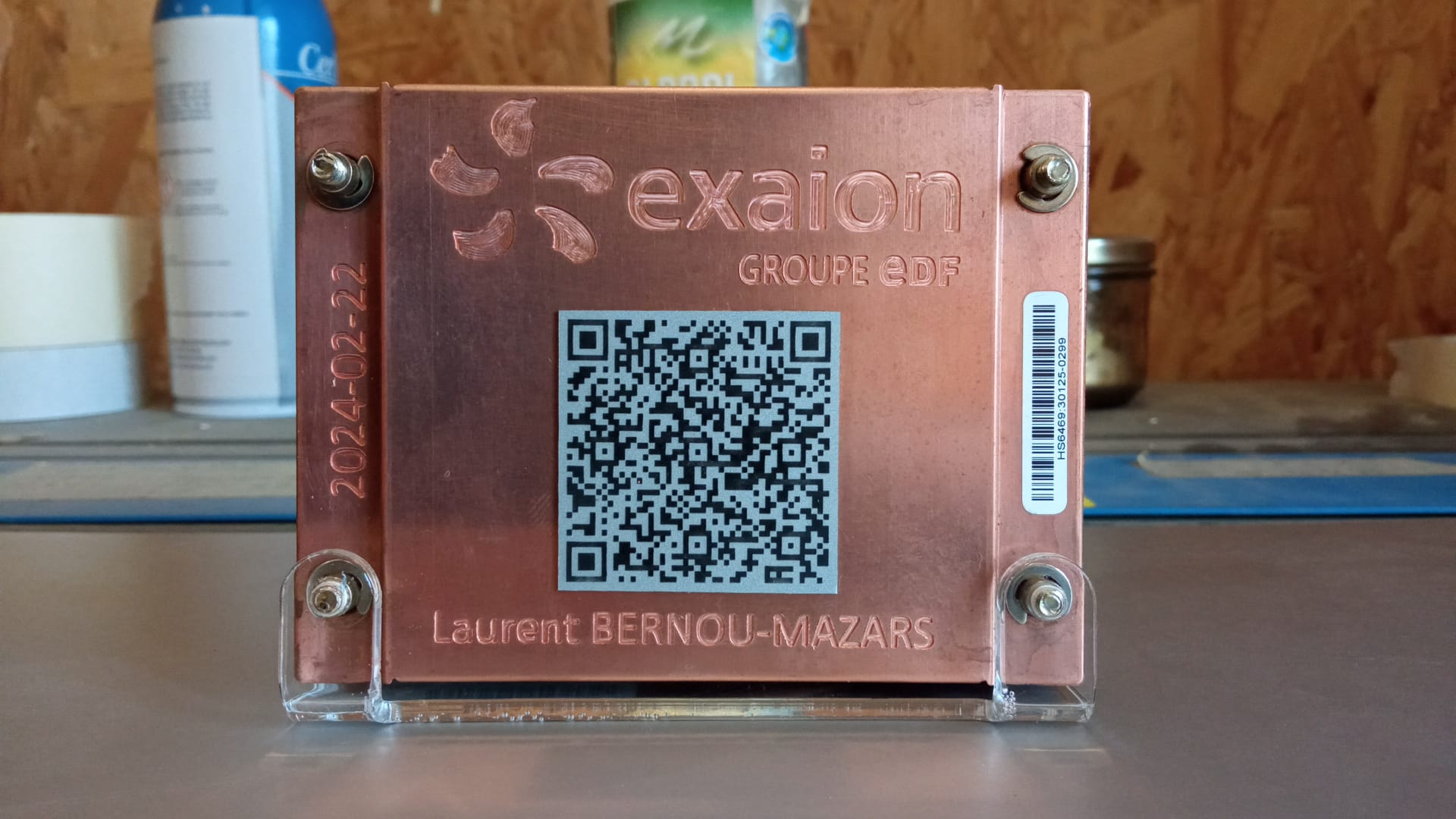 Presse Papier personnalisé - radiateurs HPC