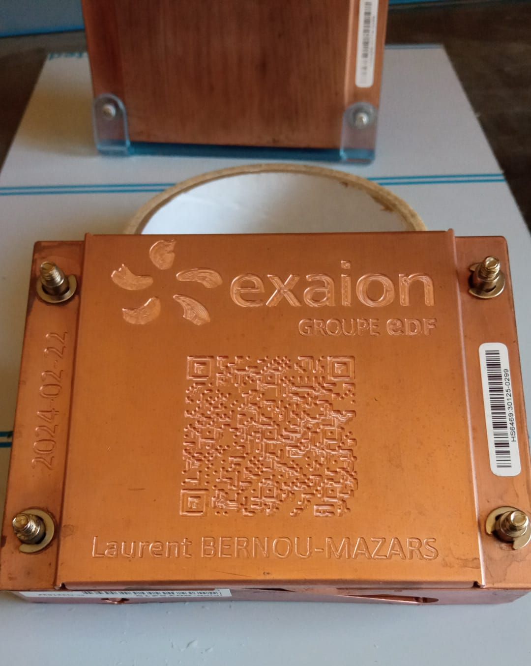 Presse Papier personnalisé - radiateurs HPC