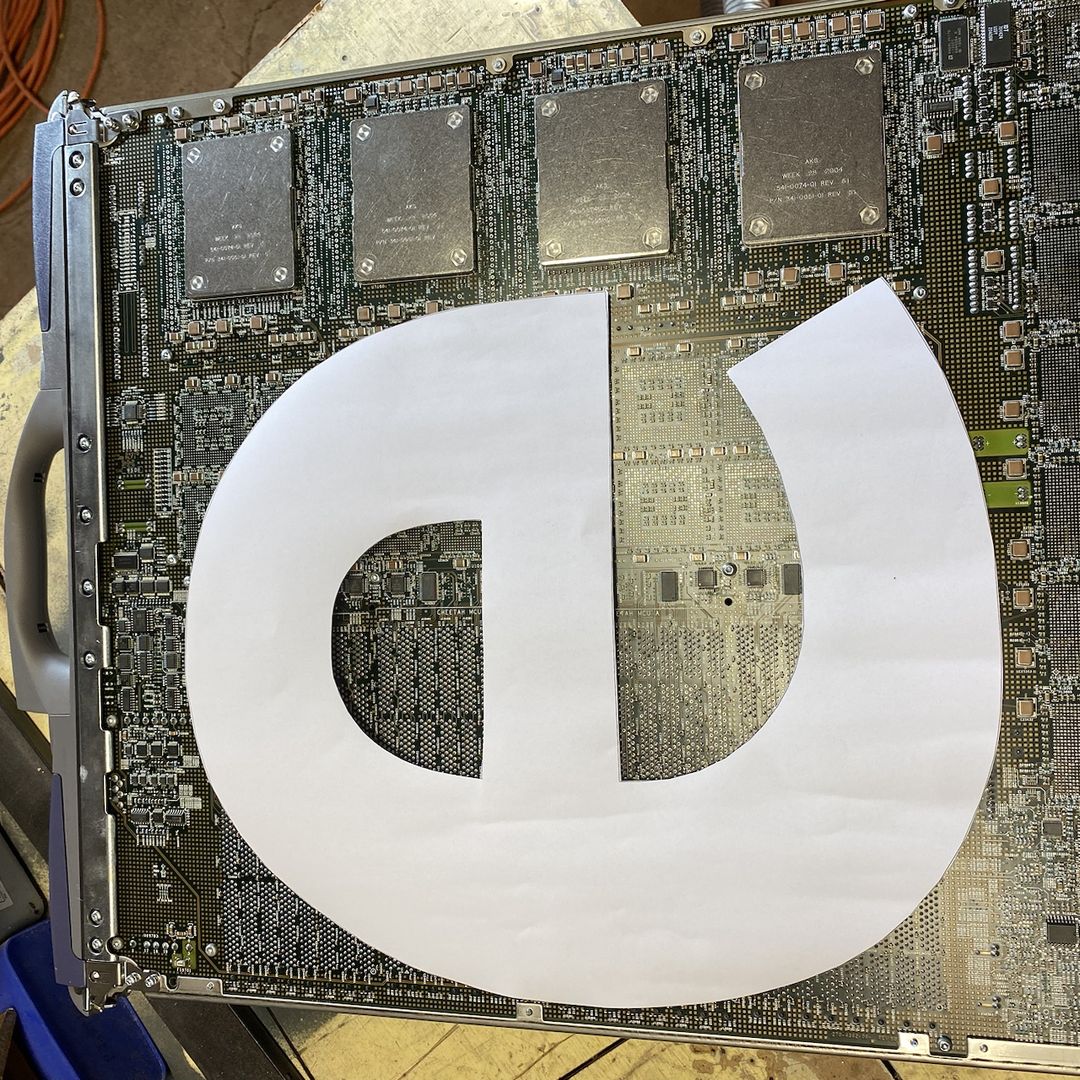 Table de support d une maquette LEGO de DataCenter